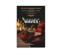 ZaMouss Movie Waves Canvas Poster Wall Art Decor Living Room Bedroom Decoration Posters 12x18inch(30x45cm) Unframe-style