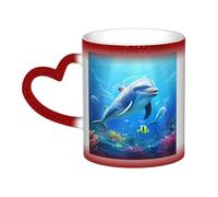Zamoux Cute Dolphin Print Color Changing Mug In The Sky Remarkable Color Changing Ceramic Mug