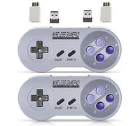 ZAMPAM Wireless Controller for PC, Gamepad with USB Wireless Receiver Compatible with Windows,iOS,Liunx,Android Device(Does not work with Mini SNES, Super Nintendo)