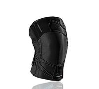 Zamst RK-1 Plus Sports Knee Brace - Compression Brace for Men and Women with Elastic Spiral Design for Knee Pain and IT Band Syndrome - Runner's Knee Brace - Left, Large