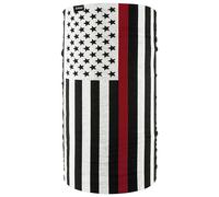 Zan Headgear Motley Tube® Fleece Thin Red Line Neck Warmer
