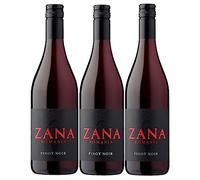 Zana Pinot Noir Romanian Premium Red Wine - A dark and rich red wine with layers of complex black cherry, raspberry, and cinnamon (3 x 75cl bottles) | 12.5% ABV