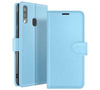 Zanaé Wallet Case for A40 Stand Tab, Light blue