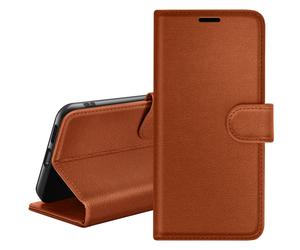 Zanaé Wallet Case for C21Y / C25Y Stand and Tab, Brown