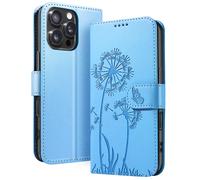 Zanaé Wallet Case for iPhone 16 Pro Max Design Flowers Butterfly