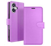 Zanaé Wallet Case for iPhone 17 Air with Stand Function Tab, Purple