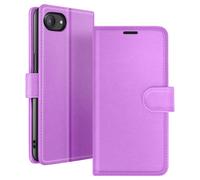 Zanaé Wallet Case for iPhone 17e with Stand Function Tab, Purple