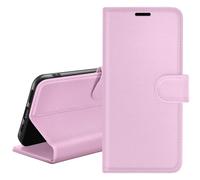 Zanaé Wallet Case for Oppo A17 Stand Tab, Pink