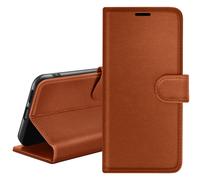 Zanaé Wallet Case for Oppo A40 Stand Tab, Brown