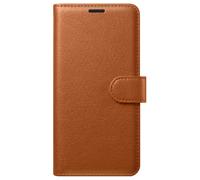 Zanaé Wallet Case for Xiaomi 15T with Stand Function Tab, Brown