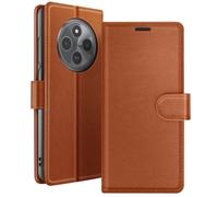 Zanaé Wallet Case for Xiaomi Redmi 14C and Poco C75 with Stand Function, Brown