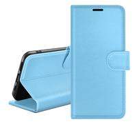 Zanaé Wallet Case for Xiaomi Redmi 8A Stand Tab, Light Blue