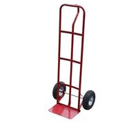 Zanbeel 600Lb Heavy Duty Sack Truck - Industrial Hand Trolley with Pneumatic Tyre Wheels, P-Handle High Back Design for Lifting, Moving & Delivery of Large Items