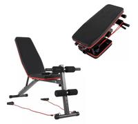 Zanbeel Adjustable Weight Bench, Foldable Incline & Decline Workout Bench, Full Body Multi-Purpose Gym,Strength Training & Dumbbell Exercises for Home Fitness & Strength Training