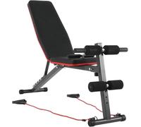 Zanbeel Foldable Gym Bench Weight Training Fitness Incline Adjustable Workout Gym