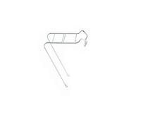 ZANCHETTA BASKET HOLDER 26 CHROME WITHOUT ATT. LIGHTHOUSE 10mm hole