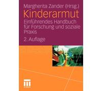 Zander - Kinderarmut Einfhrendes Handbuch fr Forschung und soziale - X555z