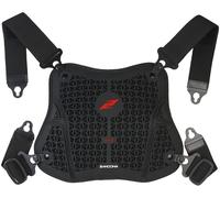 Zandona NetCube Armor Chest Ladies Chest Protector, black, size L XL for Women