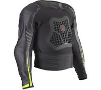 Zandona NetCube, back protector Level-2 kids X9 Black/Neon-Yellow