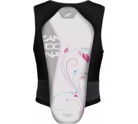 Zandona Soft Active Evo Leaves Women´s Vest, black-white, size 170 cm 175 cm 180 cm