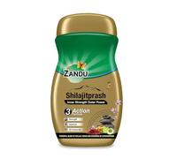 Zandu Shilajitprash 450g | Shilajit + Chyawanprash Herbs| 3 Action Formula to Boost Immunity, Strength and Stamina| A Powerhouse of 47 Potent Ayurvedic Herbs Like Shilajit, Gold,Kesar, Ashwagandha