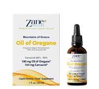 Zane Greek Undiluted Oregano Oil, 86-90% Carvacrol, 2 fl oz-60 ml