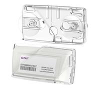 ZANEDY EZ Pass Holder for Windshield and Visor Ezpass Holder with Strong Suction Cups Visor Clip Toll Pass Transponder iPass Holder(Clear)