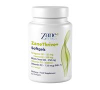 ZaneThrive + Vitamin D3 & K2, Black Seed Oil, Oregano Oil, Supplement - High Potency - Immune & Bone Wellness - with Carvacrol & Thymoquinone - Non-GMO, Gluten-Free - 60 Capsules by Zane Hellas.