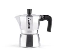 ZANETTI, Mama Aluminium Moka Coffee Maker, 3 Cups Coffee Machine, Espresso Moka with Anti Drop System, Silicone Gasket, Ergonomic Handle