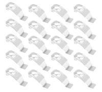 Zangc Picture Frame Backing Clips Backboard Fixing Clips Metal Spring Rotating Clamp Hanging Supplies Art Backplane Fasteners 35x13mm 20 PCS