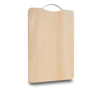 Zangco Premium Wooden Chopping Board with Curved Metal Hanger - Durable, Stylish, and Space-Saving Design (25CM x 35CM)