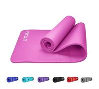 ZANGCO Yoga Mat - Multi-Purpose Extra Thick BNR Foam Exercise Mats, Suitable for Stretching, Pilates, Resistance Workout & Therapy, Home & Gym Equipment Accessory for Men Women Kids- 183X60CM (Pink)