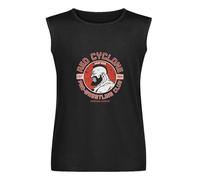 Zangief Gym Gamer Ryu Ken Street Retro Fan Fighter Gym Russia Men's Sleeveless T-Shirt Unisex Black Vest Tank Tee 3XL