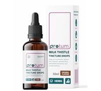 Zanipro Milk Thistle for Dogs & Cats - Liver Supplements for Dogs, 100% Herbal Cat & Dog Supplements, Silymarin Antioxidant, Milk Thistle Liver Detox Tincture Drops Supports Immune System | 50ml