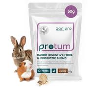 Zanipro Rabbit Digestive Fibre & Probiotic Blend, 50g