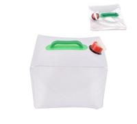 Zankie 10L/20L Foldable Water Containers- Portable & Folding Water Carrier, Large Capacity Foldable Water Canteen, With Faucet And Handle, For Camping, Beach, Barbecue