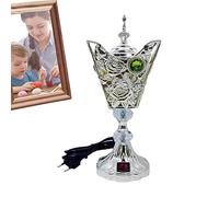 Zankie Church Incense Burner | Elegant Arabic Incense Burner Electric,Retro Incense Burner For Middle Eastern Fragrance Aromatherapy Ornament