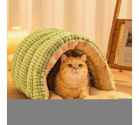 Zankie coz-y mon-ster Cat Bed - Cat Cave Bed For Indoor Pets With Removable & Washable Cushioned Windproof Ca-t House Cave Be-d Soft Calming Pet Be-ds For Ca-ts And Small Dogs