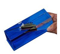 Zankie Cruise Ship Fluid Drift Bottle - Unsinkable Boat In A Box, Cruise Ship Model Never Sink Ship Toy| Acrylic Drift Ship Decoration Toy For Car Desktop Home Decor