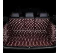 ZanLIn Full Coverage Leather Car Boot Mat for BYD Seal U DM-i 2024-2025(audio à droite), Car Trunk Mats Cargo Storage Protector Tray Waterproof Luggage Pad Interior,Brown/C