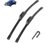 ZanLIn Wiper Blade Set for Benz C-Klasse C32 W203 2000-2003 2001 2002, Cleaning Screen Windshield Windscreen Wipers Window Rain Brushes Replacement Blades