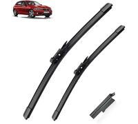 ZanLIn Wiper Blade Set for BMW 1er F20 F21 114i 116i 118i 120i 2012-2019, Cleaning Screen Windshield Windscreen Wipers Window Rain Brushes Replacement Blades