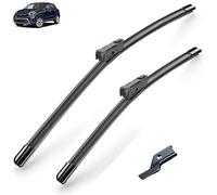 ZanLIn Wiper Blade Set for Fiat 500X 2014-2023 2015 2016 2017 2018 2019 2020, Cleaning Screen Windshield Windscreen Wipers Window Rain Brushes Replacement Blades