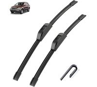 ZanLIn Wiper Blade Set for Kia Sorento MK1 2002-2009 2003 2004 2005 2006 2007, Cleaning Screen Windshield Windscreen Wipers Window Rain Brushes Replacement Blades