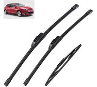 ZanLIn Wiper Blade Set for Mitsubishi Outlander 3 2013-2020, Cleaning Screen Windshield Windscreen Wipers Window Rain Brushes Replacement Blades