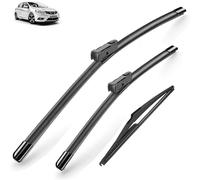 ZanLIn Wiper Blade Set for Nissan Pulsar Tidda C13 2014-2023 2015, Cleaning Screen Windshield Windscreen Wipers Window Rain Brushes Replacement Blades