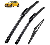 ZanLIn Wiper Blade Set for Renault Clio 3 Grandtour 2008-2012 2009, Cleaning Screen Windshield Windscreen Wipers Window Rain Brushes Replacement Blades