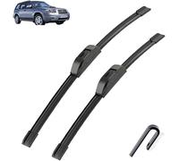 ZanLIn Wiper Blade Set for Subaru Forester 2005-2008, Cleaning Screen Windshield Windscreen Wipers Window Rain Brushes Replacement Blades