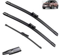 ZanLIn Wiper Blade Set for VW T-Cross T Cross 2018-2023, Cleaning Screen Windshield Windscreen Wipers Window Rain Brushes Replacement Blades