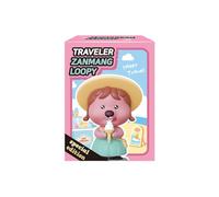 ZANMANG LOOPY ZanmangLoopy Special Edition Zanmang Miniature Collectibles Toy - Official Goods, Charm of Korean Daily Life, (Traveler)